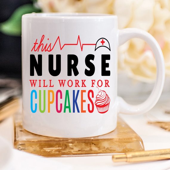 Funny Nurse Mug - This Nurse Will Work For - Allegheny Avenue
