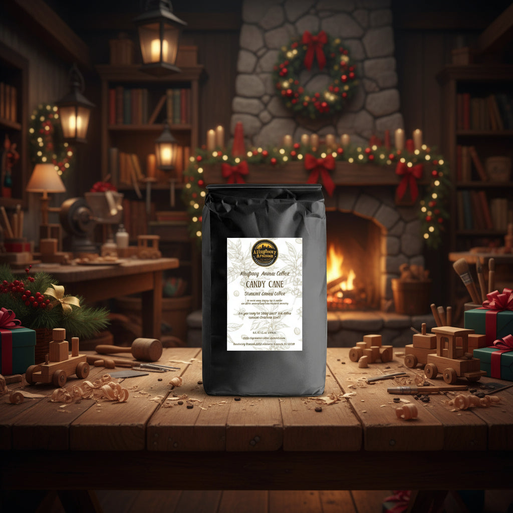 CANDY CANE FLAVORED COFFEE, 12 OZ